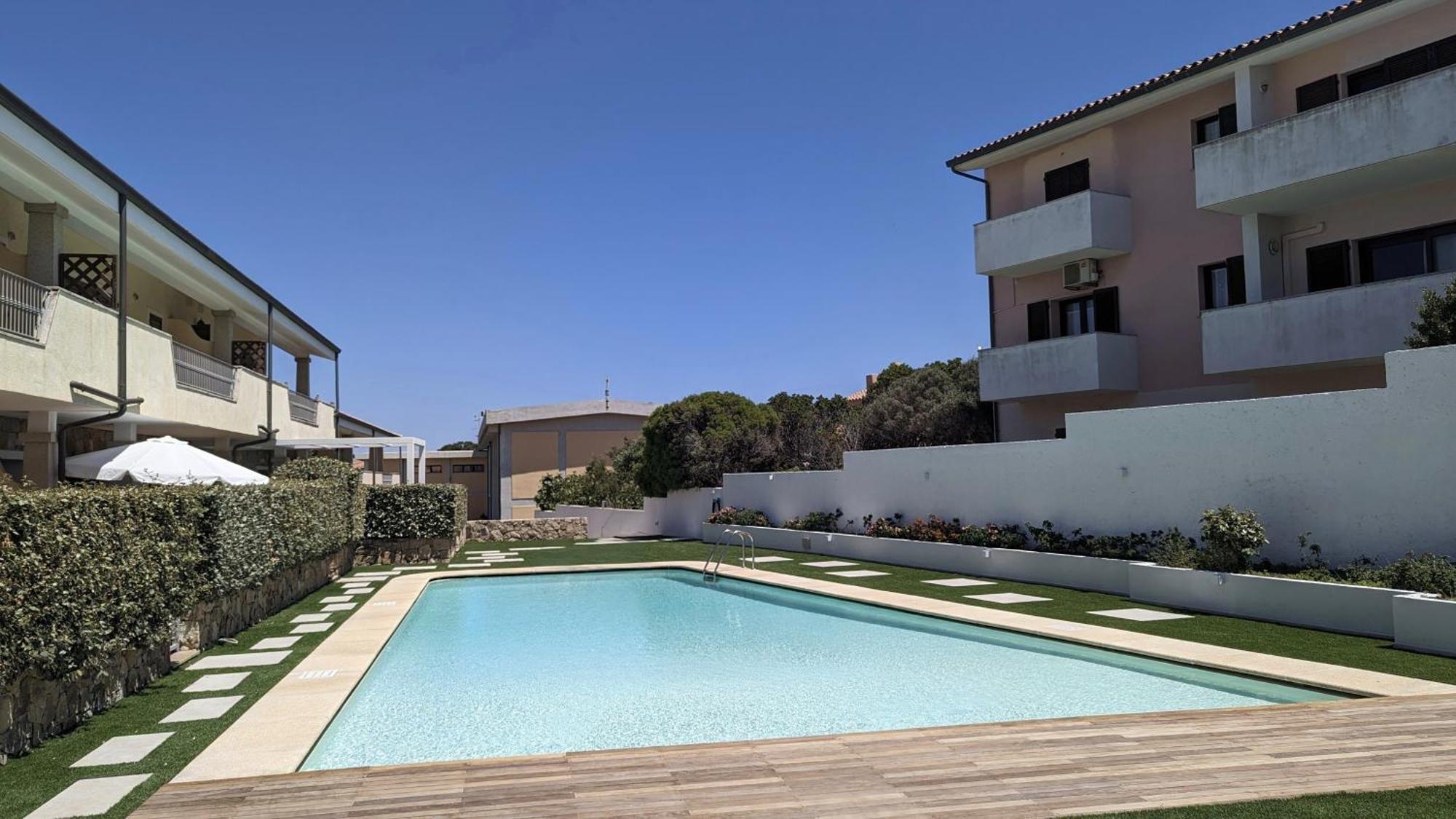 Appartamento Con Piscina - Luna Ruja Palau Ngoại thất bức ảnh